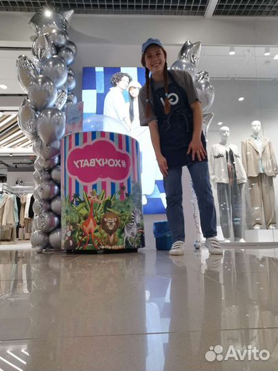 Сладкая/сахарная вата, поп-корн на праздник