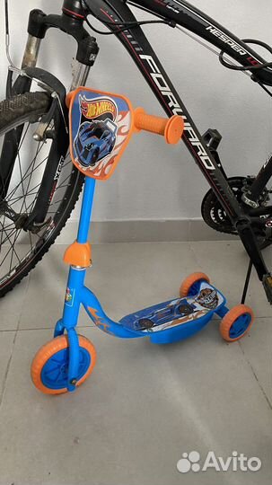 Самокат детский трехколесный
