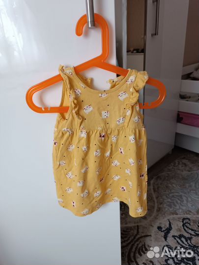 Летние вещи пакетом для девочки 80