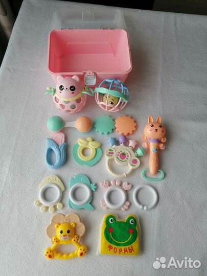 Игрушки-погремушки - прорезыватели