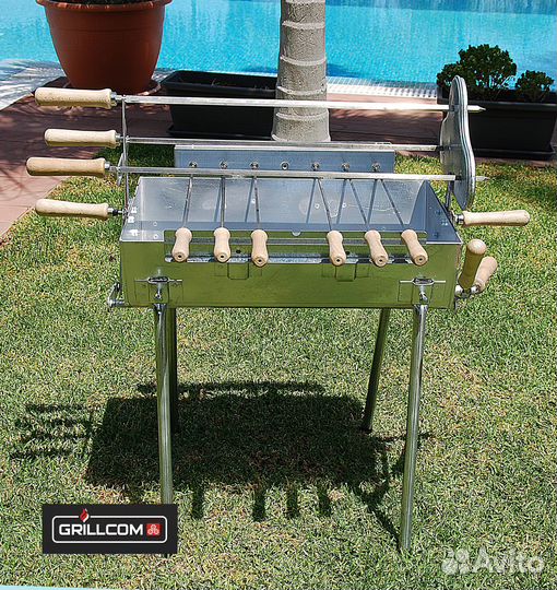 Мангал с электроприводом