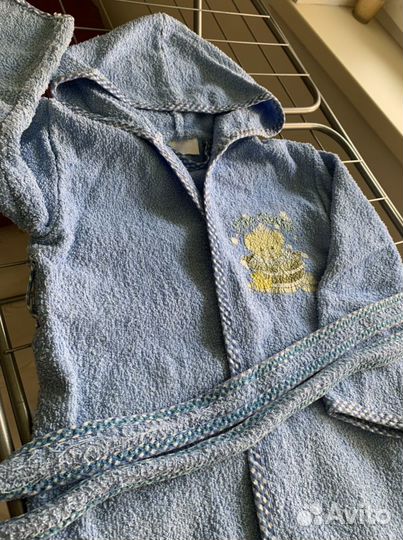 Махровый халат до 5 лет