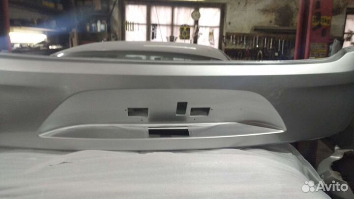 Бампер задний на Рено Клио