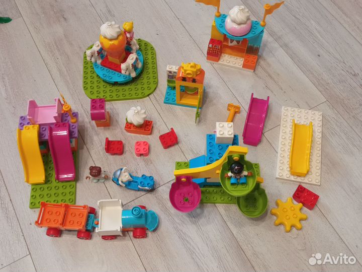 Lego duplo парк атракционов