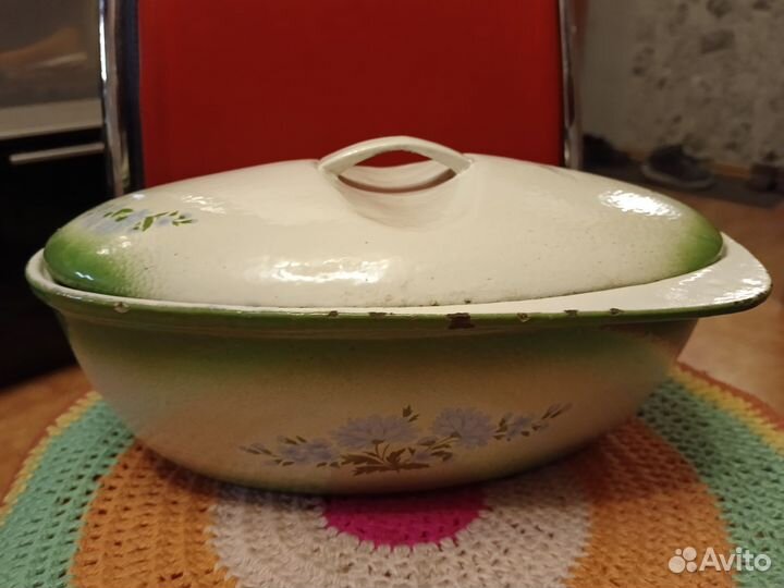 Утятница чугунная СССР