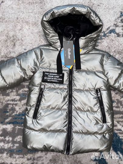 Пуховик Gulliver 98 новый