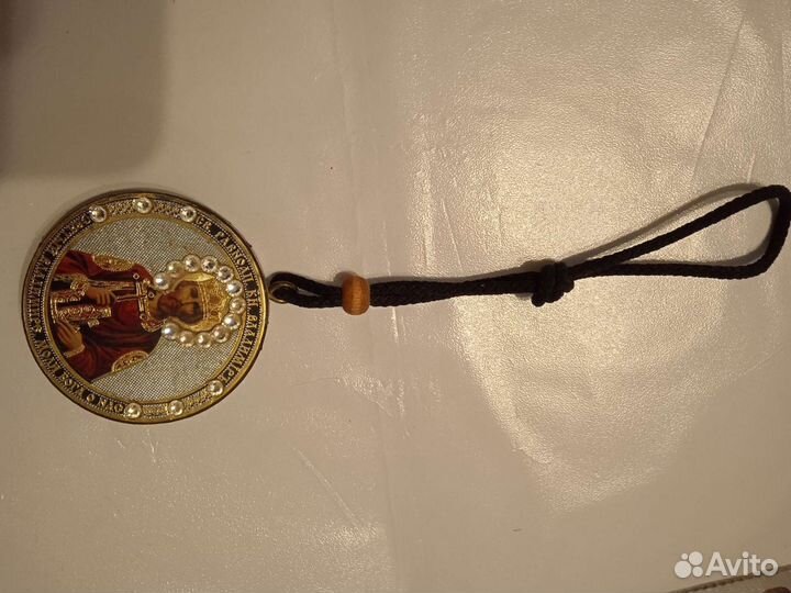 Икона Владимирская со стразами