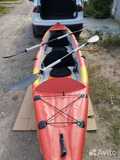 Надувной каяк байдарка из аирдека Sup каяк