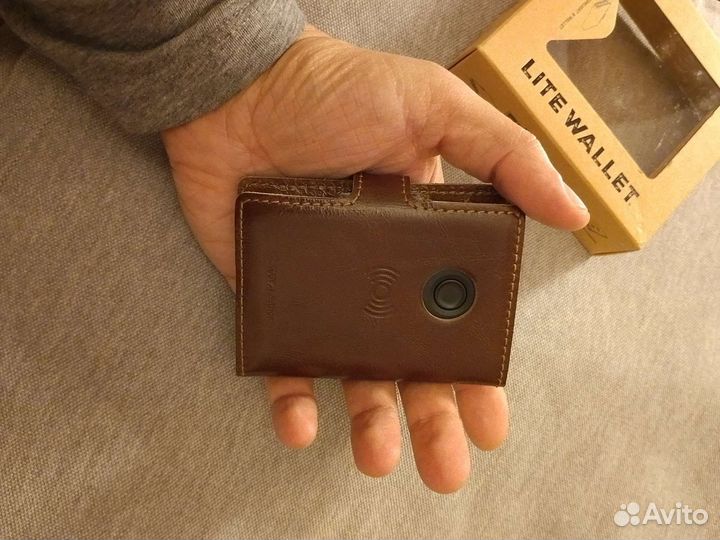 Кошелёк для карт + фонарь Zolingen, кожа, Germany