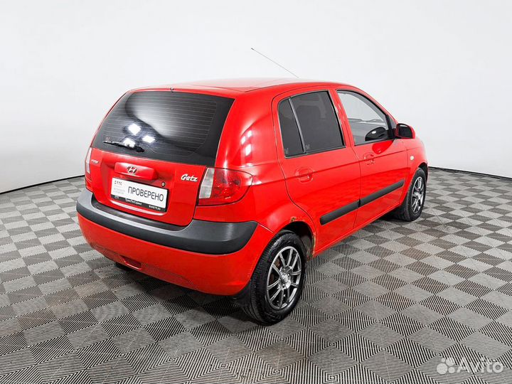 Hyundai Getz 1.4 AT, 2008, 166 200 км