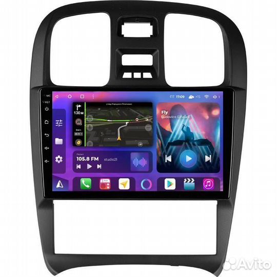 Магнитола андроид Hyundai Sonata EF FarCar 6/128