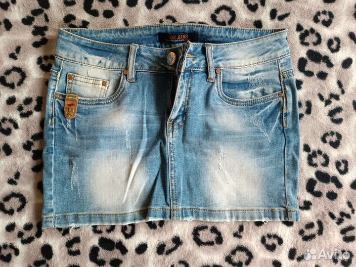 Джинсовая юбка