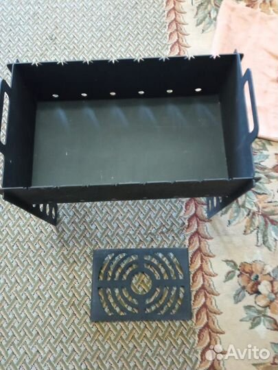 Мангал разборный 3 мм., на 8 шампуров