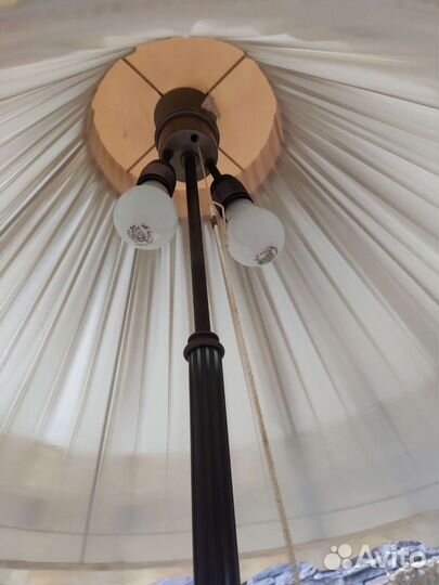 Винтажный торшер. Бронза