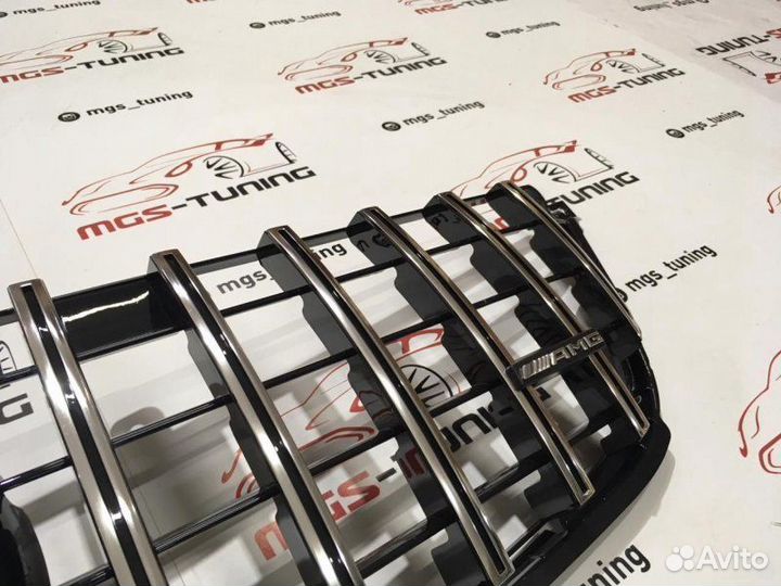 Решетка на Mercedes ML w166 GT Chrome AMG