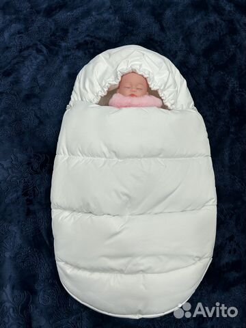 Конверт -кокон для малыша, зимний