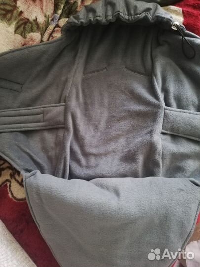 Конвертик на флисе, практически новый