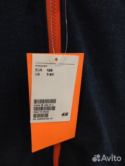 Новая куртка softshell h&m, размер 128
