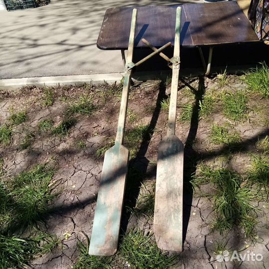 Весла деревянные для лодки