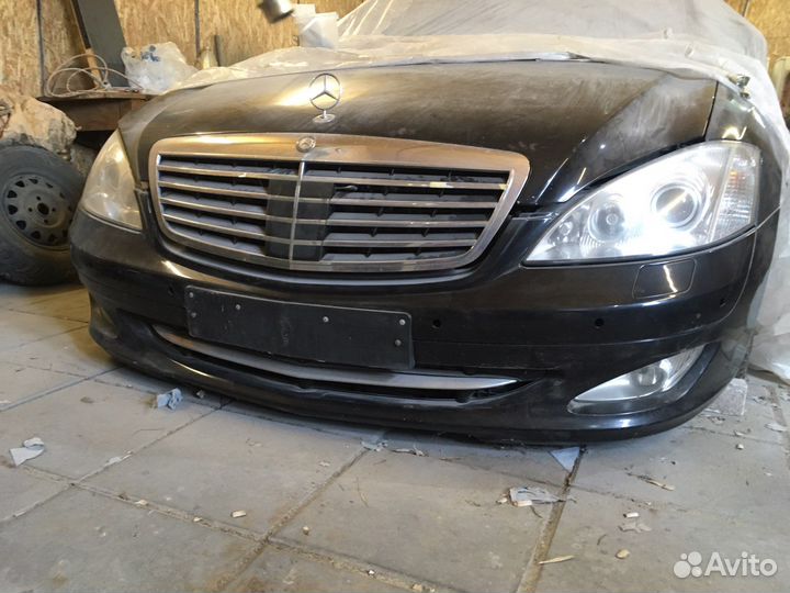Бампер передний на мерседес w221