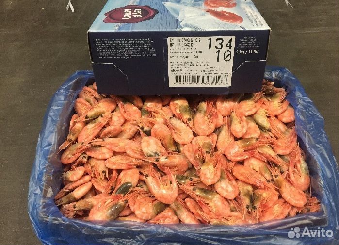 Креветки северные 80/100 Гренландия от 5кг