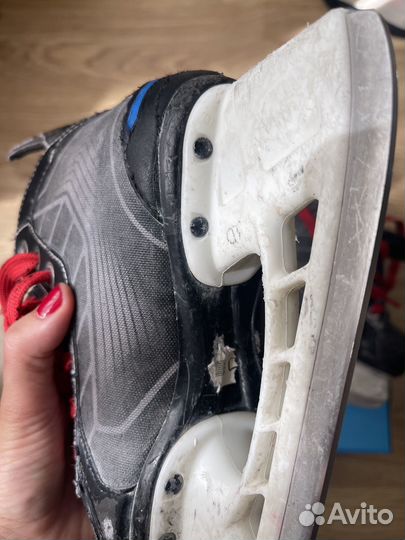 Хоккейные коньки bauer детские