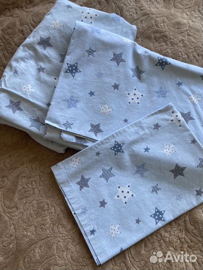 Постельное белье в детскую кроватку