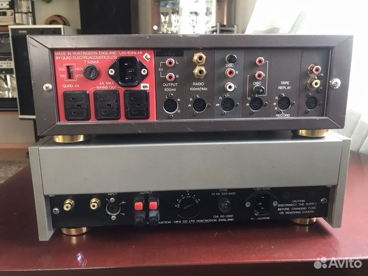 Усилитель Quad 405 в комплекте с предом