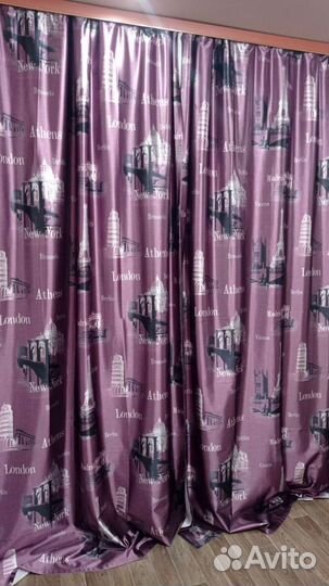 Шторы новые