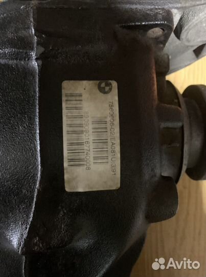 Редуктор задний бмв 5 е60 N52b25 3.91