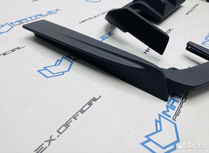 Диффузор и элероны BMW F30, М стиль