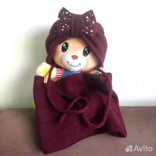 Комплект шапка и снуд для девочки