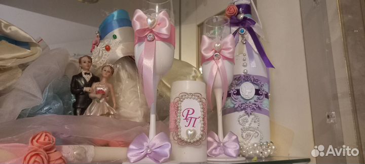 Бутылки на свадьбу