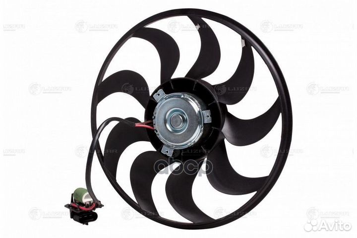 Крыльчатка с эл. мотором chevrolet aveo T300 (1