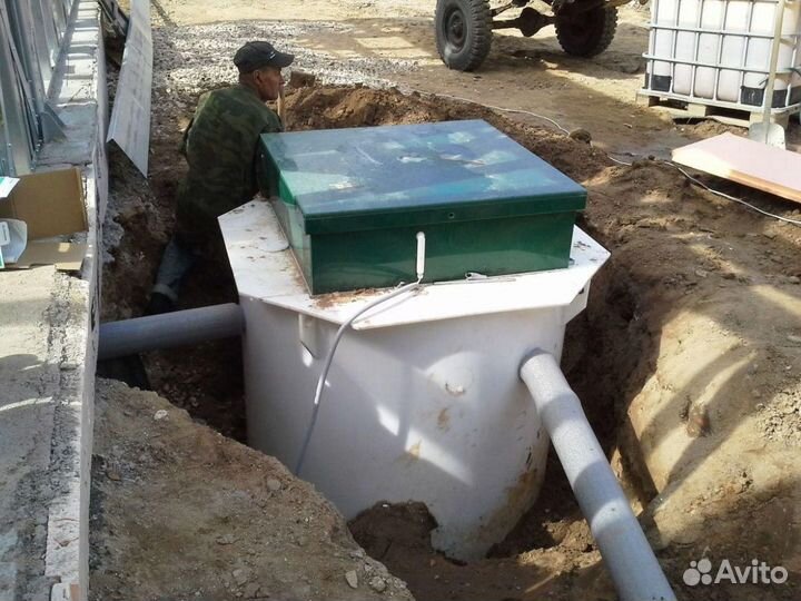 Септик Аквалос 8 с переливом