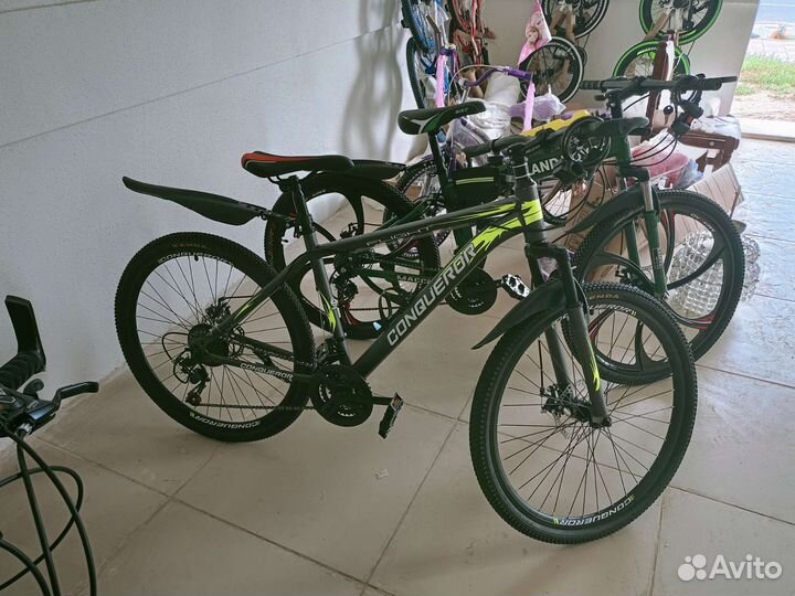 Велосипеды скоростные на спицах разные