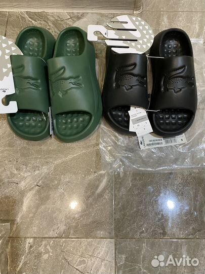 Сланцы Lacoste Serve Slide 3.0 новые оригинал