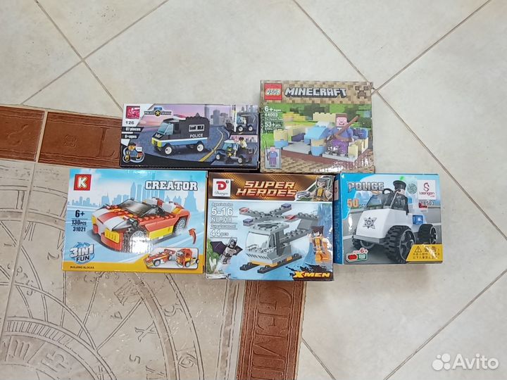 Наборы лего,конструктор
