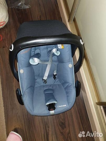 Автолюлька maxi cosi pebble plus с конвертом