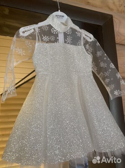 Платье снежность