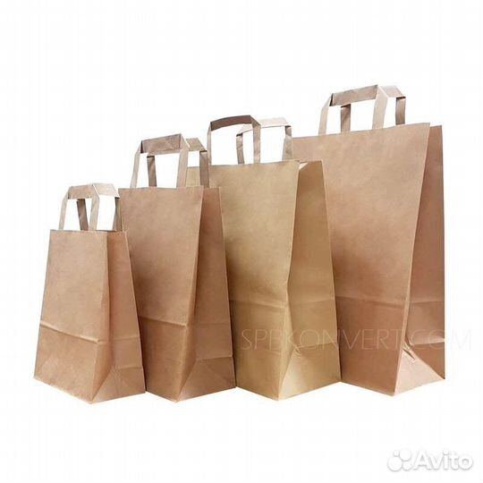 Пакеты бумажные крафт