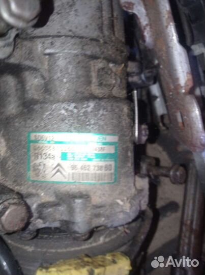 Peugeot 206 компрессор кондиционера