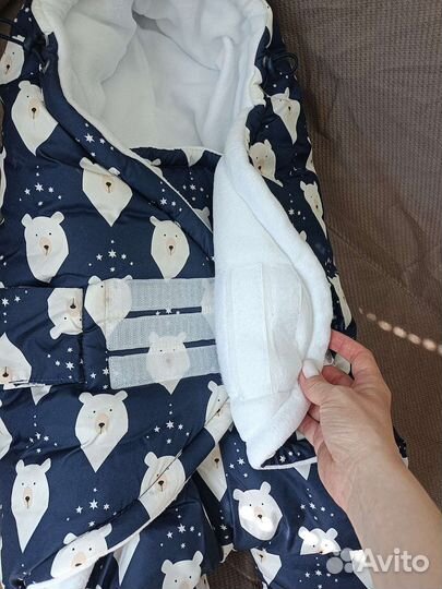 Конверт на выписку зимний