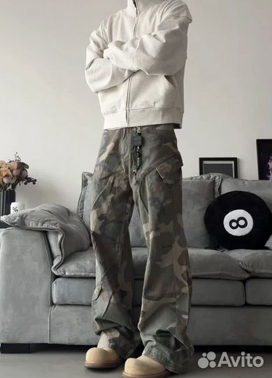 Джинсы y2k realtree camo cargo pants vetemens type