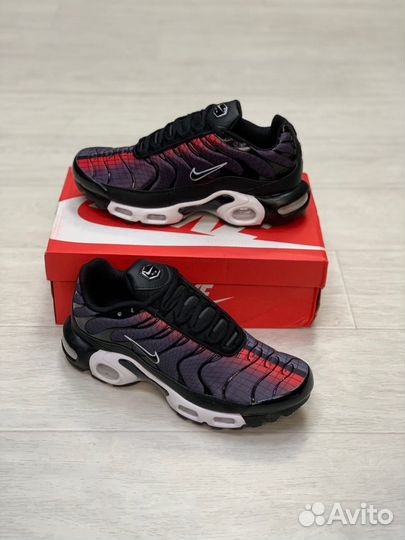 Nike Air Max Tn Plus Ultra серые с красным