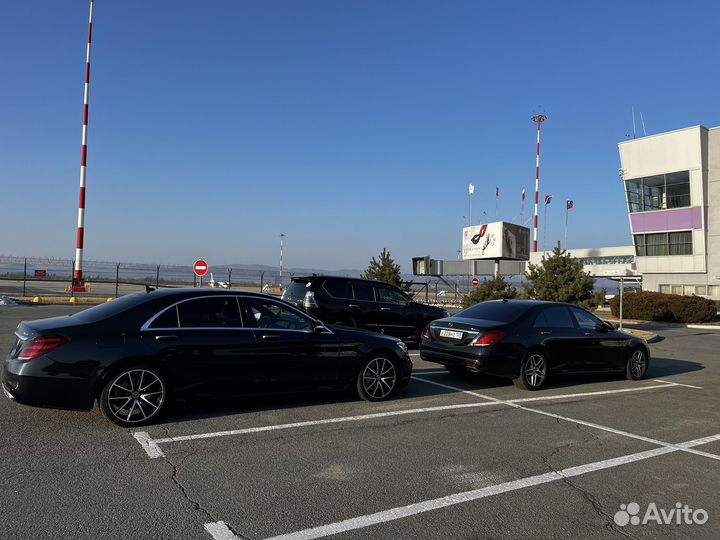 Аренда Mercedes S class с водителем