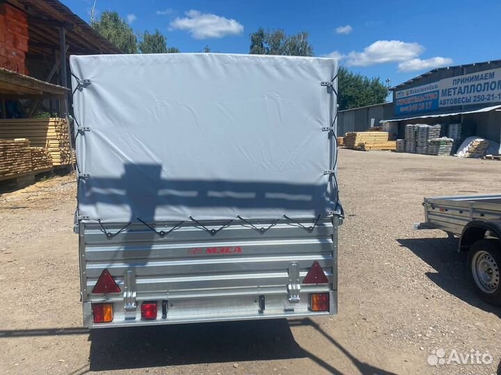 Прицеп мзса 817704 исп.024.Установка фаркопа.Арива