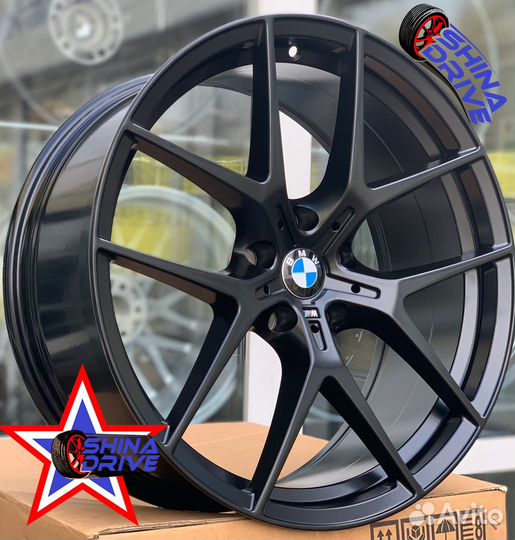 Диски BMW 554M R19 5x112 Black Matt разношир