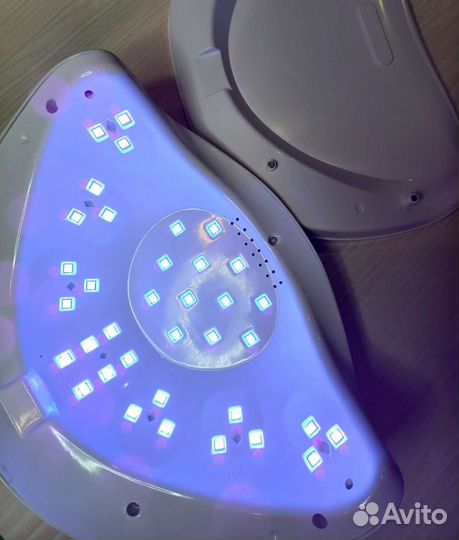 Стартовый набор для маникюра с большой лампой