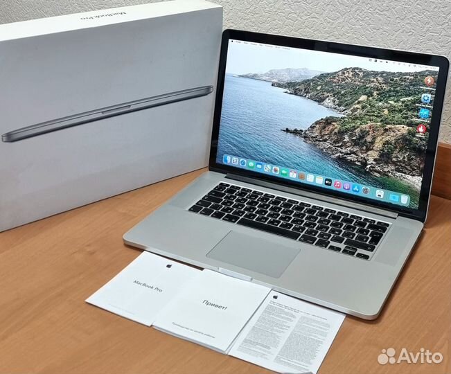 Macbook PRO Retina 15 2013 Core i7 8 Gb SSD 256 Gb